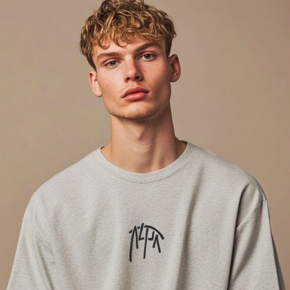 T-shirt signature pour homme