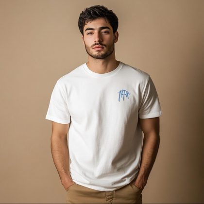 T-shirt poisson pour homme