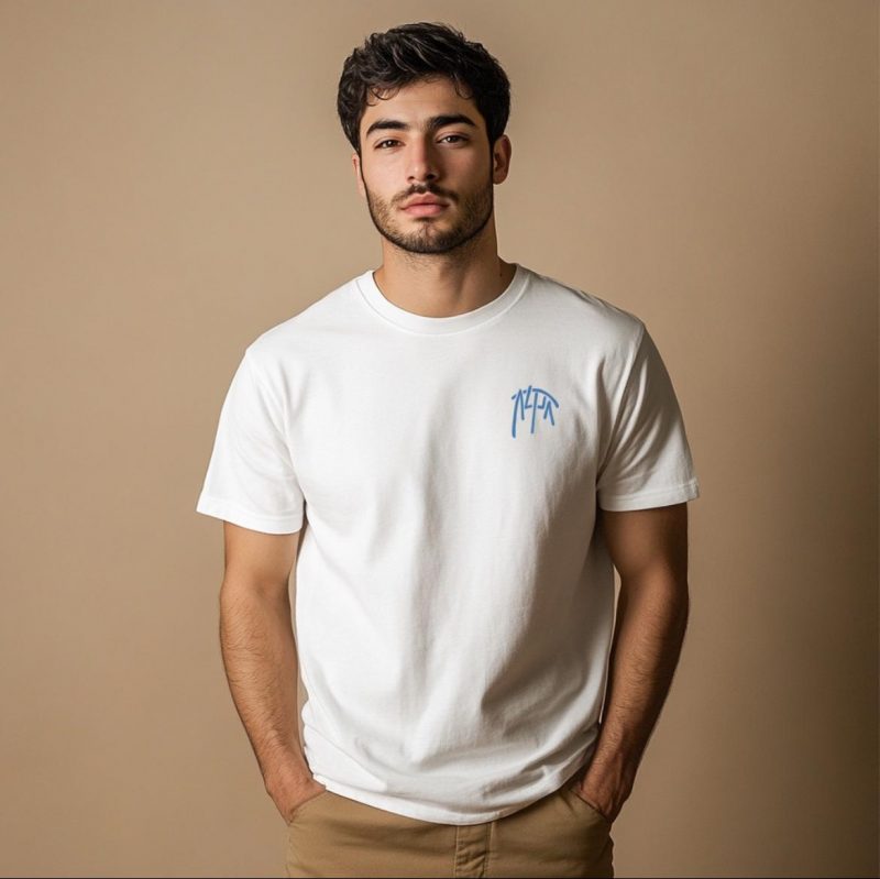 T-shirt poisson pour homme